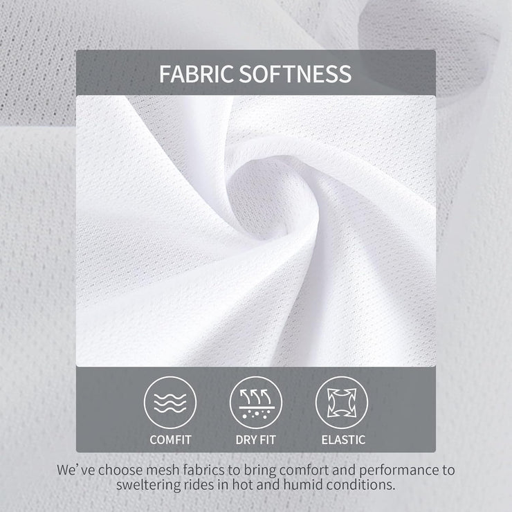 Men'S Cycling Jersey Tops Short Sleeves MTB Jersey Breathable Quick-Dry Mountain Bike Bicycle Clothing BG650