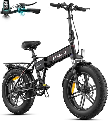ENGWE EP-2 BOOST Folding Electric Bike: 20" Fat Tire, 48V 13Ah