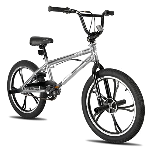 Hiland 20-Inch Kids Freestyle BMX Bike: 360 Rotor, 4 Pegs