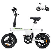 Finbike U1 14-inch Folding Electric Bike: LCD, 15.5mph, 28-Mile Range
