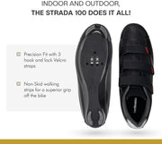 Strada 100 Dual Cleat Compatible Road Bike, Touring, Indoor Cycling Shoe