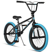 AVASTA Durable Hi-Ten Steel Freestyle BMX Bike for Kids & Beginners, 18/20-inch Wheels