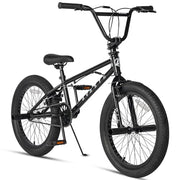 AVASTA Durable Hi-Ten Steel Freestyle BMX Bike for Kids & Beginners, 18/20-inch Wheels