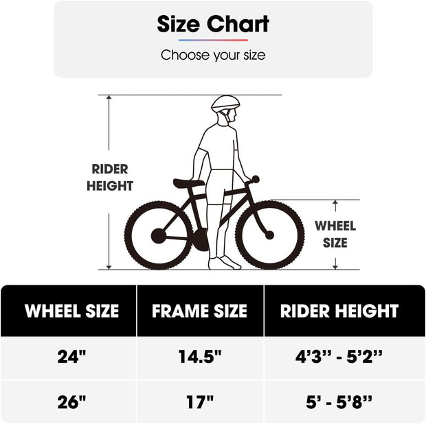 Hiland 18-Speed High Carbon Steel Mountain Bike for All-Terrain Adventures