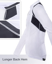 Cycling Jersey Mens Long Sleeve Mountain Bike Jersey Half Zipper Cycling Top Clothing 6031