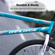 Hiland 21-Speed Mountain Bike with Dual V-Brakes for Youth and Adults