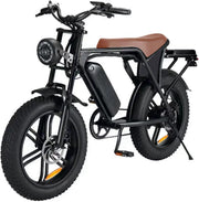 20-inch Electric Fat Tire Bike, 48V 15Ah, 7-Speed, Full Suspension E-Bike