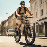 Shengmilo Dual Motor Adult Electric Mountain Bike 26-inch Fat Tire E-Bike