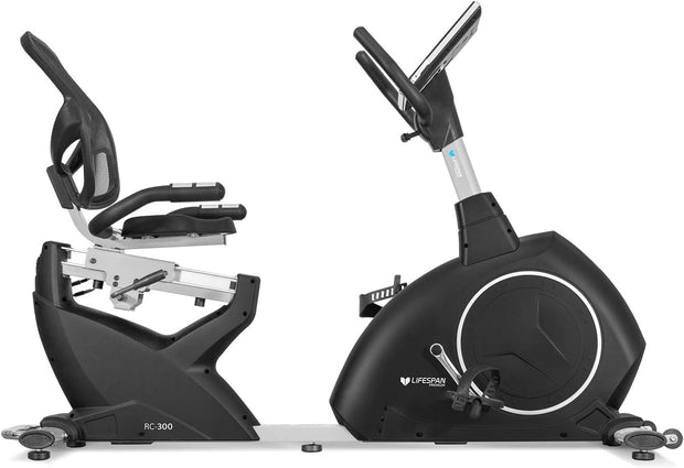 Lifespan Fitness RC-300 Recumbent Bike: Ergonomic, Magnetic, Adjustable, Quiet Home Cardio