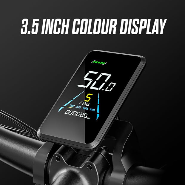 Shengmilo Dual Motor Adult Electric Mountain Bike 26-inch Fat Tire E-Bike