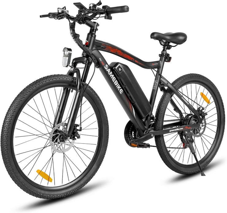 SAMEBIKE SY26 26" Electric Mountain Bike, 13AH Battery, 56-Mile Range