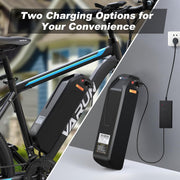 VARUN 26-inch Electric Mountain Bike: 250W Motor, 21-Speed, Removable Battery