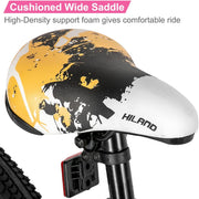 Hiland Freestyle BMX Bike: Durable Steel Frame, 2 Pegs, Beginner to Advanced