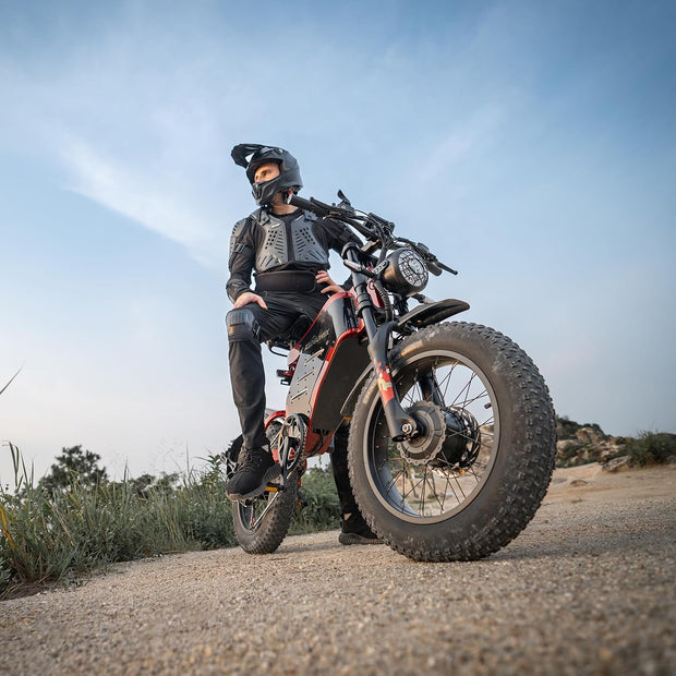 RZOGUWEX X7 20-inch Off-Road Dual Motor E-Bike 48V 30Ah Battery