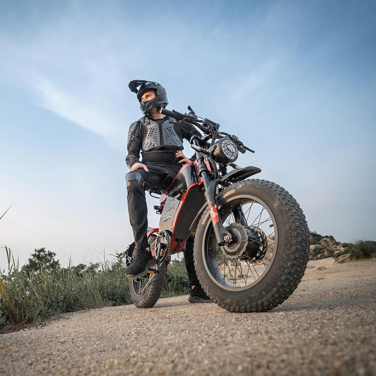 RZOGUWEX X7 20-inch Off-Road Dual Motor E-Bike 48V 30Ah Battery