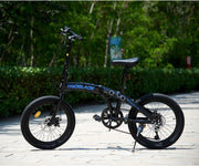 TRIOBLADE 20" Folding Bike: 7-Speed Shimano, Lightweight Aluminum Frame, Disc Brakes