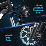 QIKAITU 3000W Dual Motor Fat Tire E-Bike, 48V 23Ah, 56-Mile Range