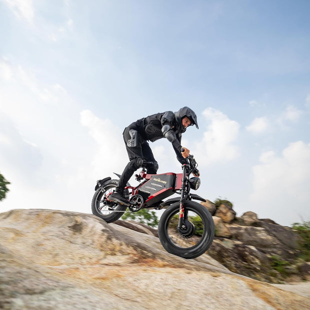 RZOGUWEX X7 20-inch Off-Road Dual Motor E-Bike 48V 30Ah Battery