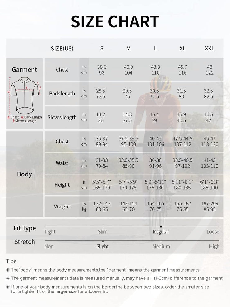 Men'S Short Sleeves Cycling Jersey Bicycle Biking Bike Shirt 636