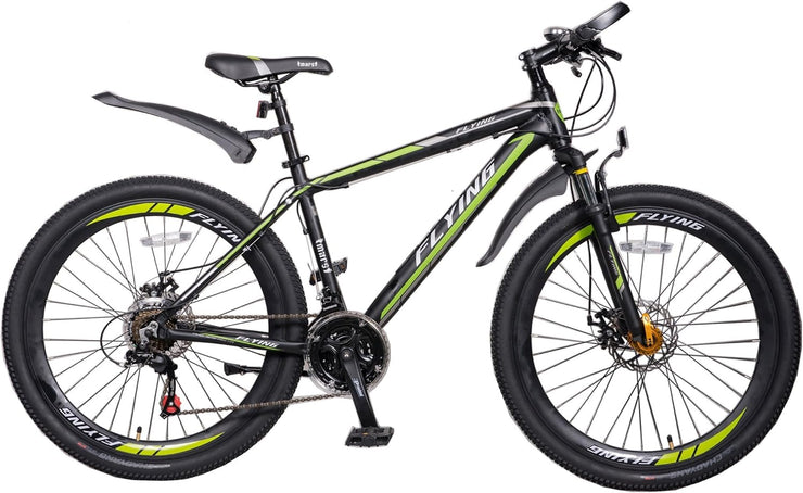 Lightweight 26-inch Aluminum Frame Mountain Bike, 21-Speed SHIMANO Disc Brake