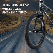 LSBIKE 20-inch Freestyle BMX Bike: 360° Handlebar, Steel Frame, Dual Brakes