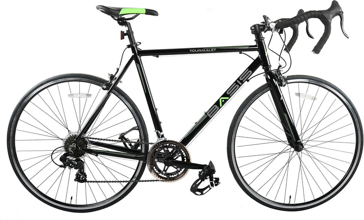 Basis Tourmalet 14 Lightweight Alloy Road Bike, 700c Wheels, 14-Speed Adventure