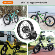 Powerful BAFANG G062 48V 1000W Fat Bike Electric Conversion Kit
