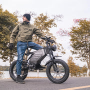 RZOGUWEX 20-Inch Off-Road E-Bike: Powerful 48V 25Ah Battery, Dual Hydraulic Brakes