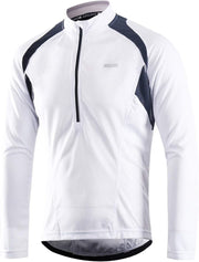 Cycling Jersey Mens Long Sleeve Mountain Bike Jersey Half Zipper Cycling Top Clothing 6031