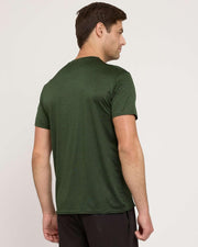 Men'S Mens Dry-Fit Moisture Wicking Active Athletic Performance Crew T-Shirts T-Shirt (Pack of 5)