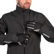 Men'S Hummvee Waterproof Hardshell Jacket, Black,