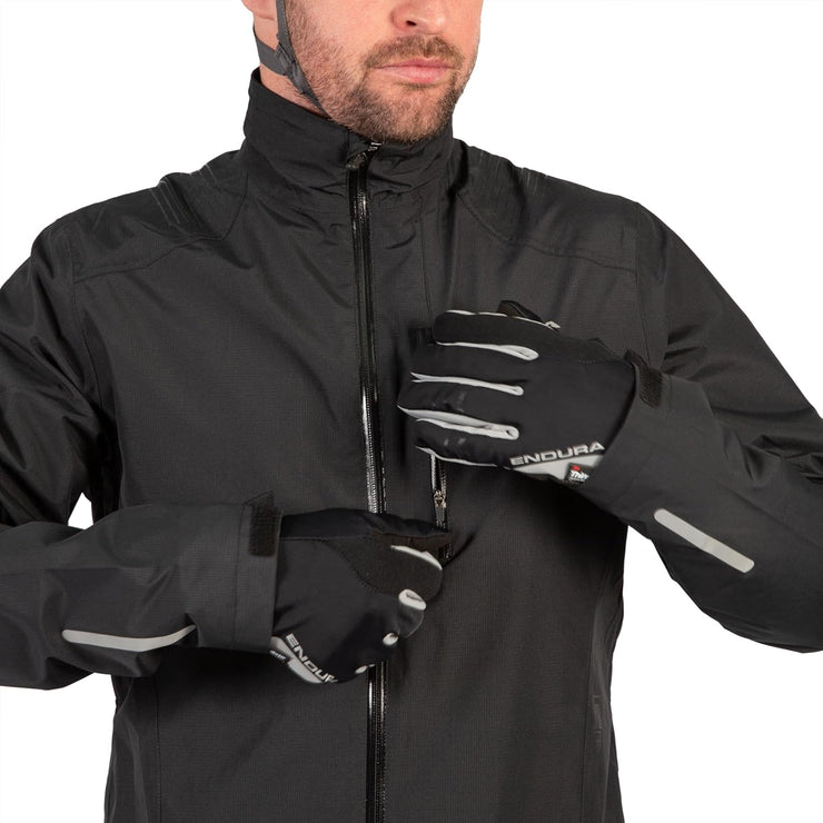 Men'S Hummvee Waterproof Hardshell Jacket, Black,